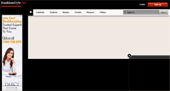 Desktop Screenshot of fashionstyle.net